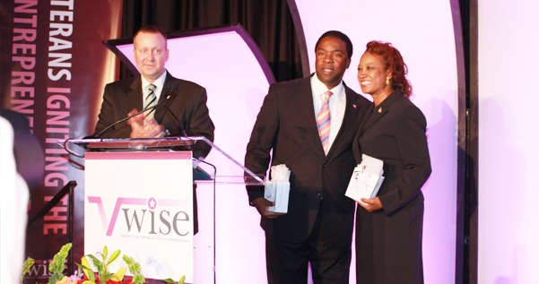 Jennifer gets recognized by VWise for her efforts igniting Veteran Women in business